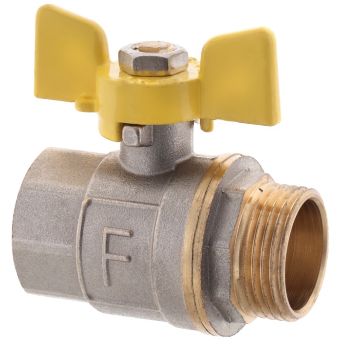 Кран кульовий FERRO PL 3/4" ГШМ газ art. 607 (латунна куля) (FE0561) Кран кульовий FERRO PL 3/4" ГШМ газ art. 607 (латунна куля) (FE0561)