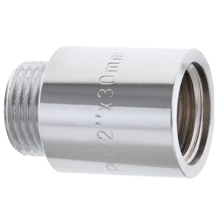 Подовжувач 1/2" 30мм (хром) Koer KF.E06-30.CHR (KF0096) Подовжувач 1/2" 30мм (хром) Koer KF.E06-30.CHR (KF0096)