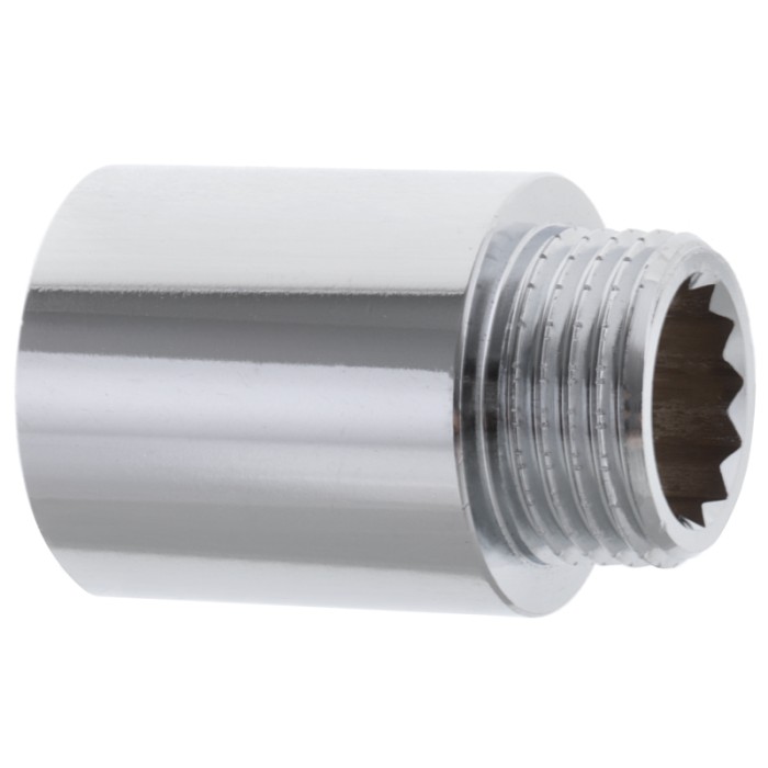 Подовжувач 1/2" 30мм (хром) Koer KF.E06-30.CHR (KF0096) Подовжувач 1/2" 30мм (хром) Koer KF.E06-30.CHR (KF0096)