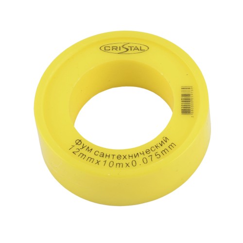 Фум стрічка тефлонова S-1202 (12*10*0,08)  50 мм CRISTAL