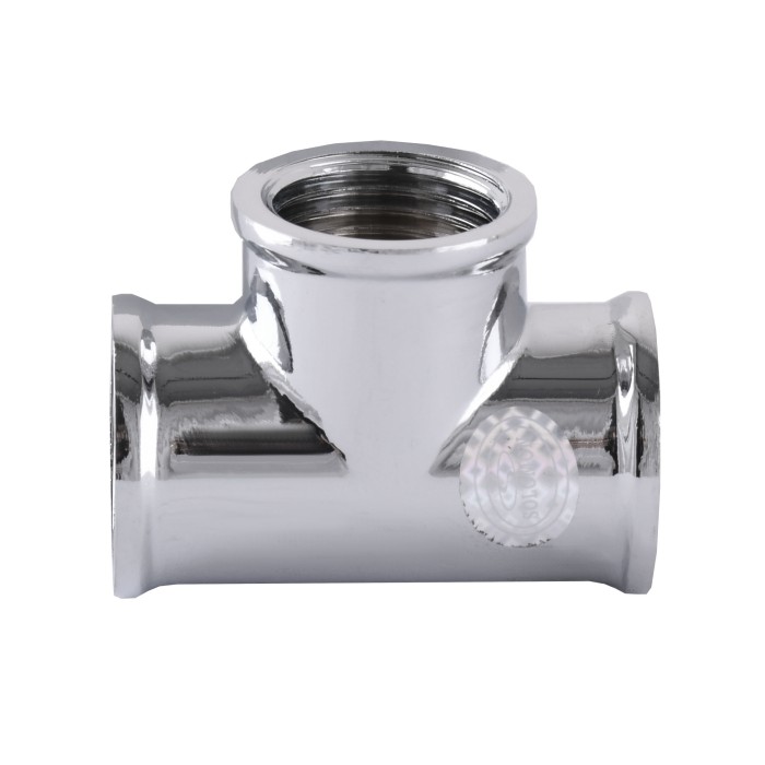 Трійник SOLOMON 1″ ВВВ хром 8202 Трійник SOLOMON 1″ ВВВ хром 8202