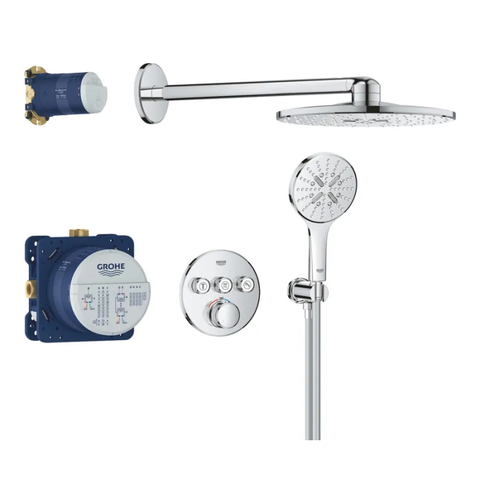 Душова система прихованого монтажу з термостатом Grohe Grohtherm SmartControl (34863000) Душова система прихованого монтажу з термостатом Grohe Grohtherm SmartControl (34863000)