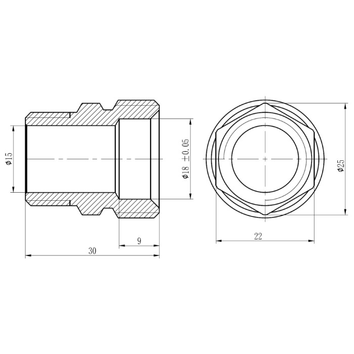 Муфта обтискна Thermo Alliance Forte 20х1/2" ЗР SF172W2015 Муфта обтискна Thermo Alliance Forte 20х1/2" ЗР SF172W2015