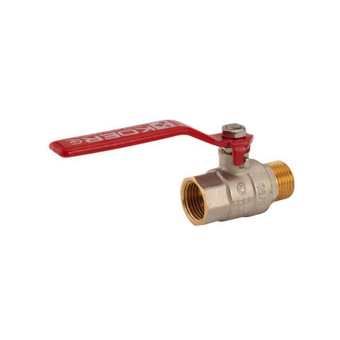 Кран кульовий Koer 1/2" ГШР (KR.215) (KR0037) Кран кульовий Koer 1/2" ГШР (KR.215) (KR0037)