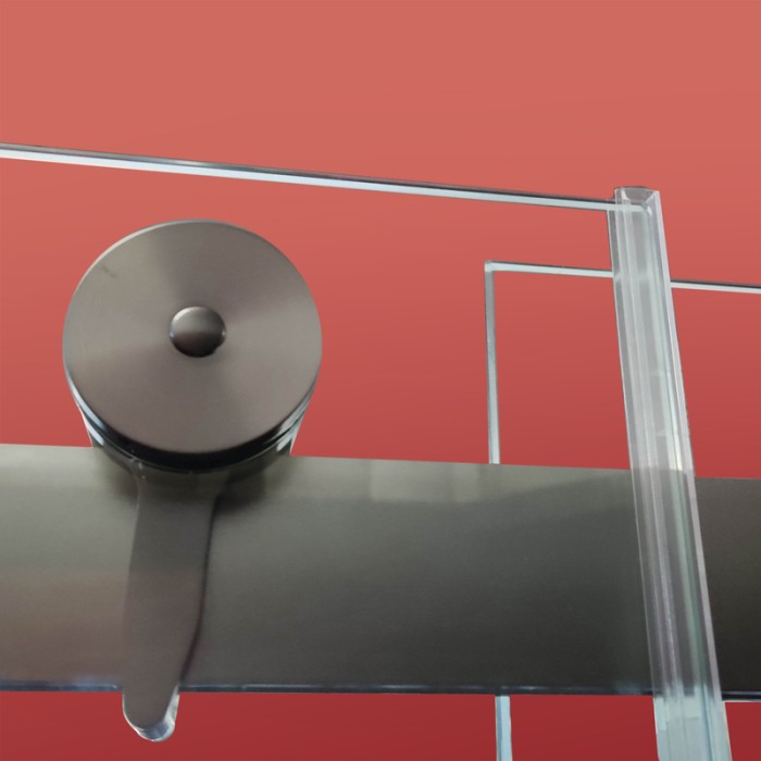 Двері в нішу Koer SR SD01-120x200-TR-07 прозоре скло Easy Clean 8мм, графіт (KR5378) Двері в нішу Koer SR SD01-120x200-TR-07 прозоре скло Easy Clean 8мм, графіт (KR5378)