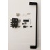Душова кабіна без піддону Mixxus Premium BEVEL SC01-120x80x195-TR Black прозоре скло 6мм (MI6872)