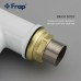 Змішувач для кухні Frap F4049 з гнучким виливом, білий/хром