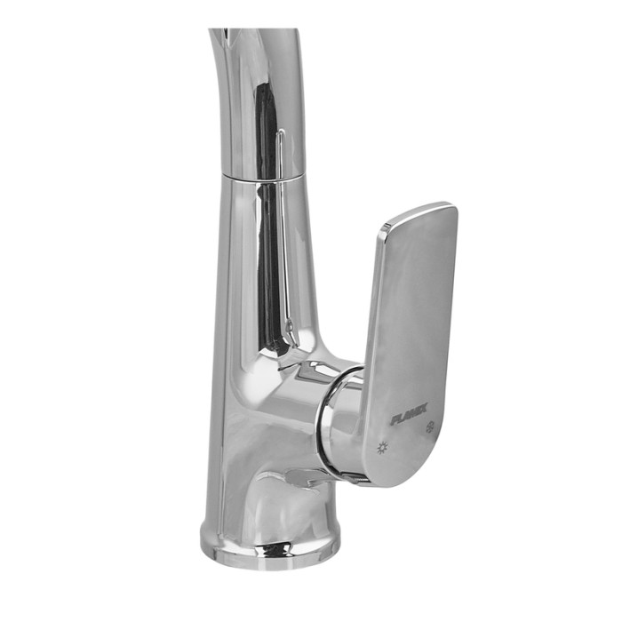 Змішувач для кухні Plamix Lucas-017 SET CHROME REFL.Grey з підведенням (PM0715) Змішувач для кухні Plamix Lucas-017 SET CHROME REFL.Grey з підведенням (PM0715)