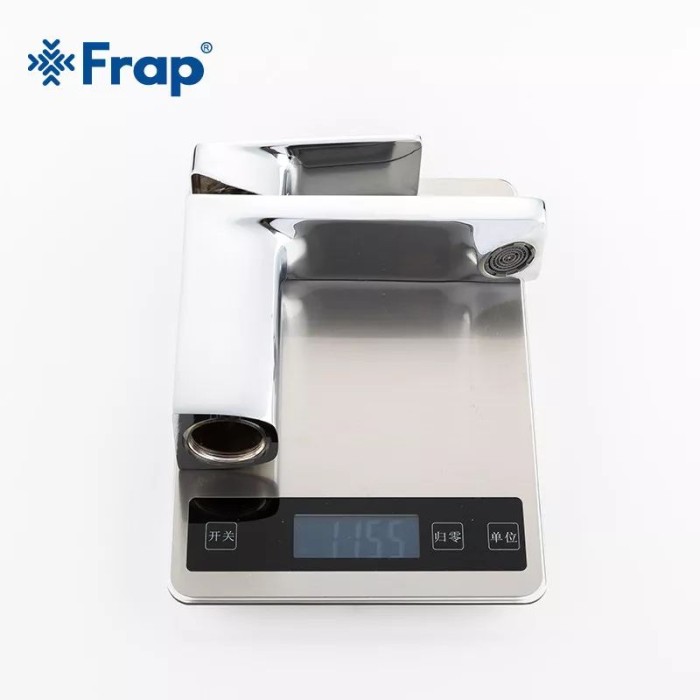 Змішувач для умивальника Frap F1046, хром Змішувач для умивальника Frap F1046, хром