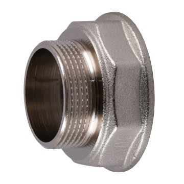 Перехідник редукційний 2″х1 1/2″ВЗ нікельований восьмигранний NK873O OPTIMUM