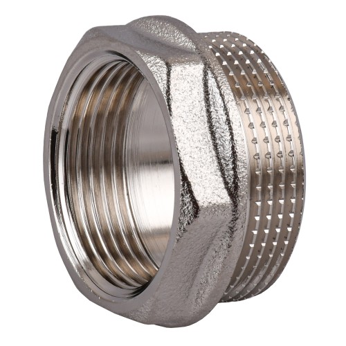 Футорка 1 1/2″х1 1/4″ЗВ нікельована NF763S OPTIMUM