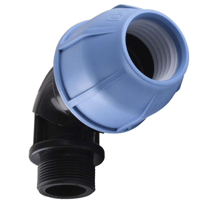 Коліно ПНД Vsplast 50*1 1/2 '' ЗР 4003 Коліно ПНД Vsplast 50*1 1/2 '' ЗР 4003
