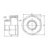 Перехід Thermo Alliance Forte 1" 1/4х3/4" ВЗ SF3603220