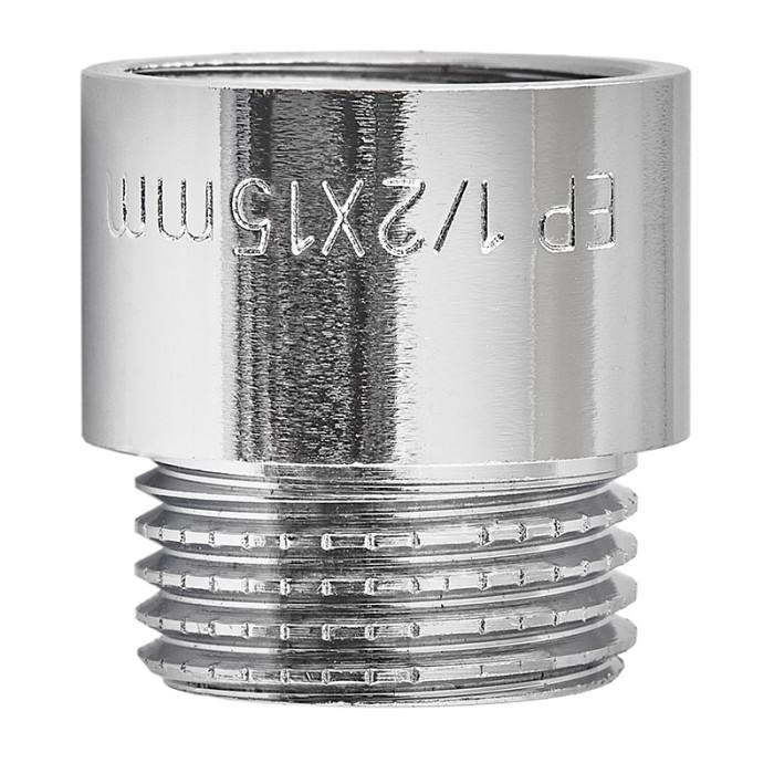 Подовжувач Europroduct EP.E015.Chr - 1/2"MF-15мм хром (EP6122) Подовжувач Europroduct EP.E015.Chr - 1/2"MF-15мм хром (EP6122)