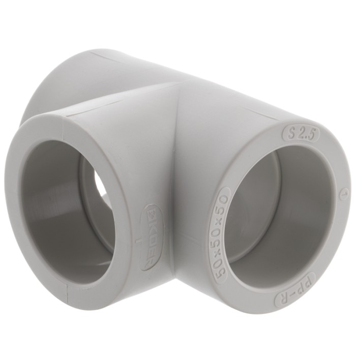 Трійник 50 PPR Koer K0011.PRO (KP0014) Трійник 50 PPR Koer K0011.PRO (KP0014)