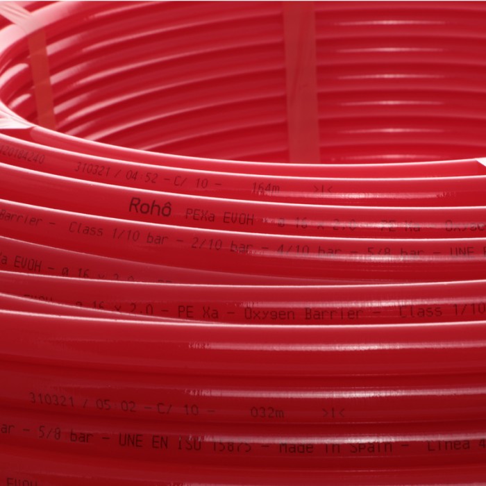 Труба з кисневим бар'єром Roho R012-1620 PEX-a EVOH 16x2.0 (RO0030) Труба з кисневим бар'єром Roho R012-1620 PEX-a EVOH 16x2.0 (RO0030)