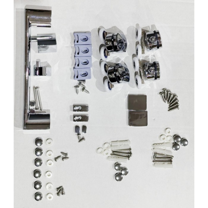 Двері у нішу розсувні MIXXUS PREMIUM DIVERSE SD01-100x185-TR CHROME прозоре скло 5мм (MI7165) Двері у нішу розсувні MIXXUS PREMIUM DIVERSE SD01-100x185-TR CHROME прозоре скло 5мм (MI7165)