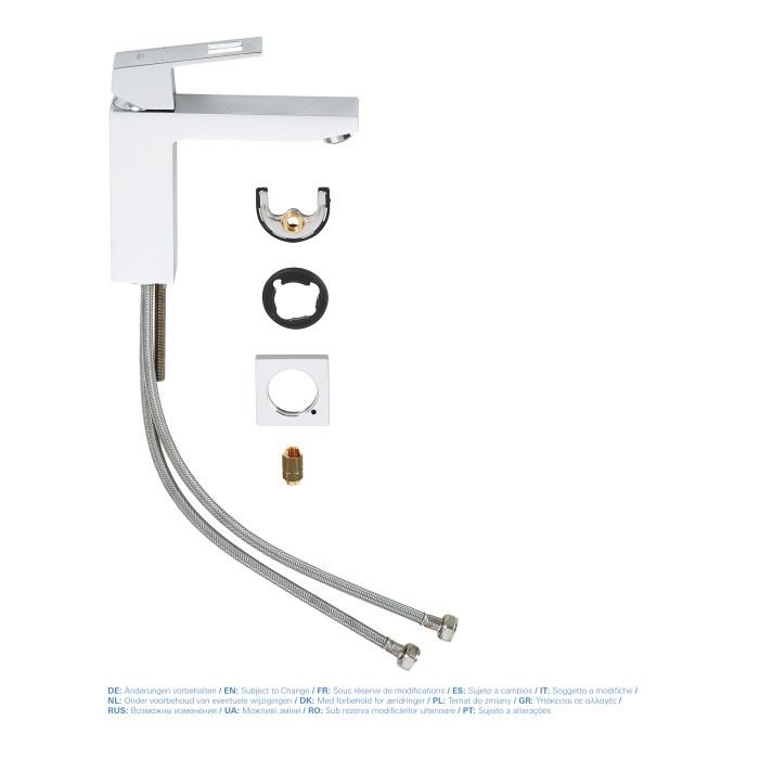 Змішувач для раковини M-розміру Grohe Eurocube (23446000) Змішувач для раковини M-розміру Grohe Eurocube (23446000)