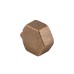 Заглушка 1/2″В латунна під пломбу LC301P OPTIMUM