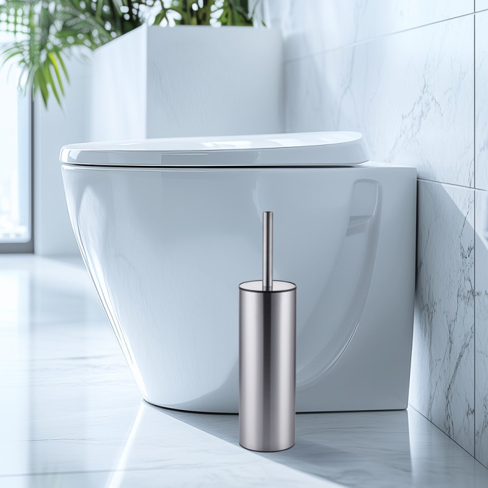 Йоржик для унітазу підлоговий Mixxus Premium Ellipse-TB0201 SS Color колір нержавійка (MI7067) Йоржик для унітазу підлоговий Mixxus Premium Ellipse-TB0201 SS Color колір нержавійка (MI7067)