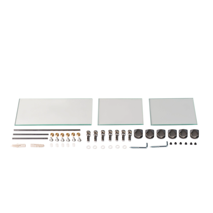 Дзеркало настінне Zerix SOLO MOZ01-65x85x10 асиметричне з 3-ма полицями (ZX5625) Дзеркало настінне Zerix SOLO MOZ01-65x85x10 асиметричне з 3-ма полицями (ZX5625)