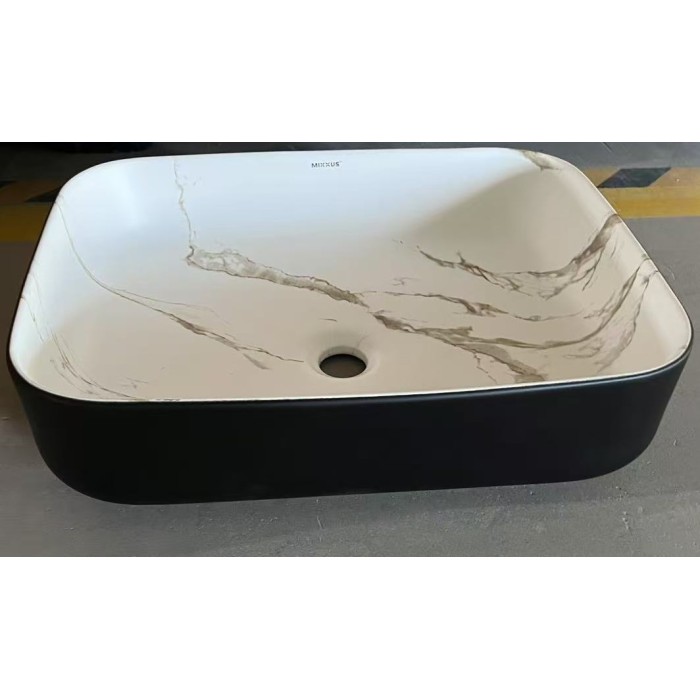 Раковина накладна MIXXUS PREMIUM DIVERSE-0110 MARBLE-BLACK 500х390х130mm (MP6517) Раковина накладна MIXXUS PREMIUM DIVERSE-0110 MARBLE-BLACK 500х390х130mm (MP6517)
