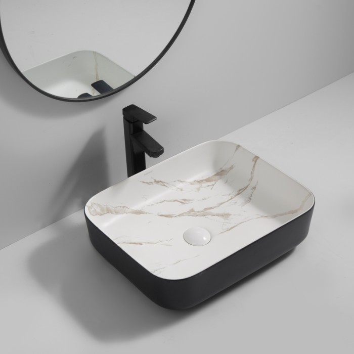 Раковина накладна MIXXUS PREMIUM DIVERSE-0110 MARBLE-BLACK 500х390х130mm (MP6517) Раковина накладна MIXXUS PREMIUM DIVERSE-0110 MARBLE-BLACK 500х390х130mm (MP6517)