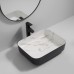 Раковина накладна MIXXUS PREMIUM DIVERSE-0110 MARBLE-BLACK 500х390х130mm (MP6517)