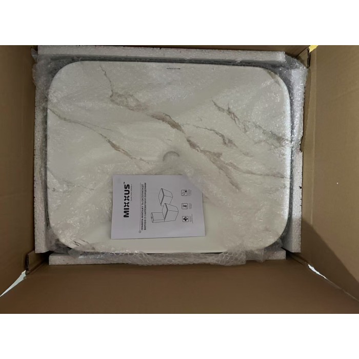 Раковина накладна MIXXUS PREMIUM DIVERSE-0110 MARBLE-BLACK 500х390х130mm (MP6517) Раковина накладна MIXXUS PREMIUM DIVERSE-0110 MARBLE-BLACK 500х390х130mm (MP6517)