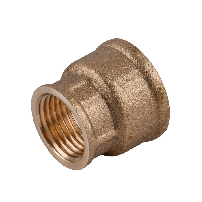 Муфта редукційна 3/4″х1/2″ВВ латунна LM431S OPTIMUM Муфта редукційна 3/4″х1/2″ВВ латунна LM431S OPTIMUM
