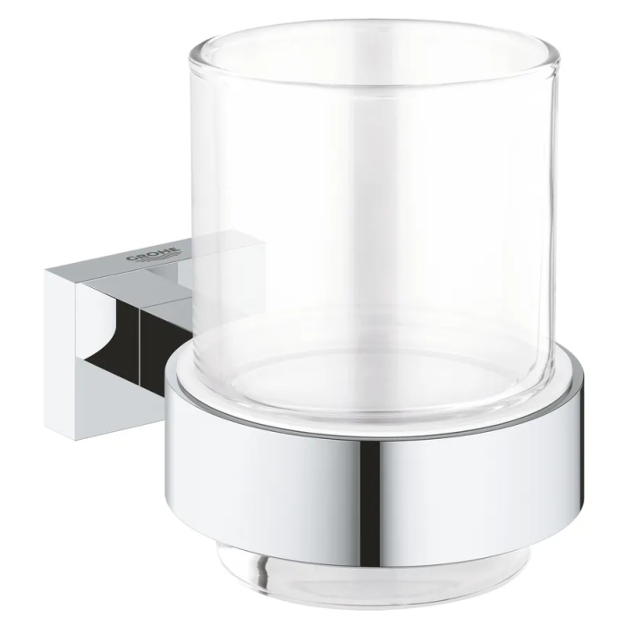 Стакан для зубних щіток Grohe Essentials Cube New (40755001) Стакан для зубних щіток Grohe Essentials Cube New (40755001)