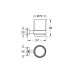Стакан для зубних щіток Grohe Essentials Cube New (40755001)