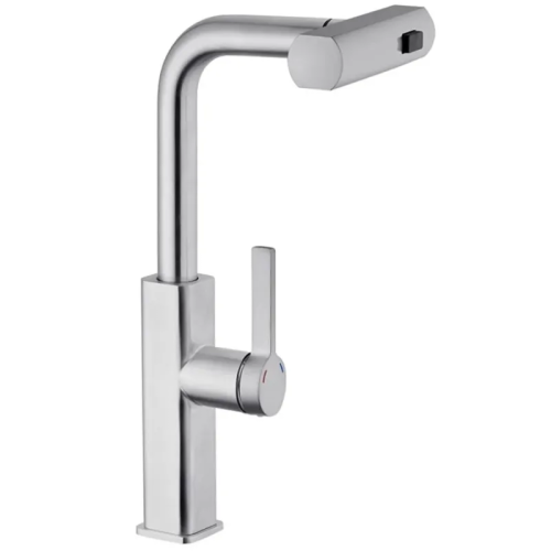 Змішувач для кухні з висувним виливом Mixxus Premium HAMMER 014 (MI6953)