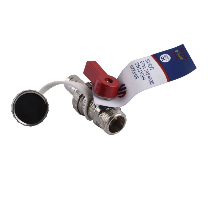 Кран зливу/підживлення 1/2″ з заглушкою 504220 ARCO SPAIN Red Кран зливу/підживлення 1/2″ з заглушкою 504220 ARCO SPAIN Red