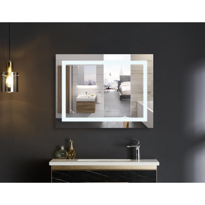 Дзеркало Mixxus WARM MR12-90x70-Reverse з Led Touch, Anti-fog, димером, регулятором яскравості (MI6675) Дзеркало Mixxus WARM MR12-90x70-Reverse з Led Touch, Anti-fog, димером, регулятором яскравості (MI6675)
