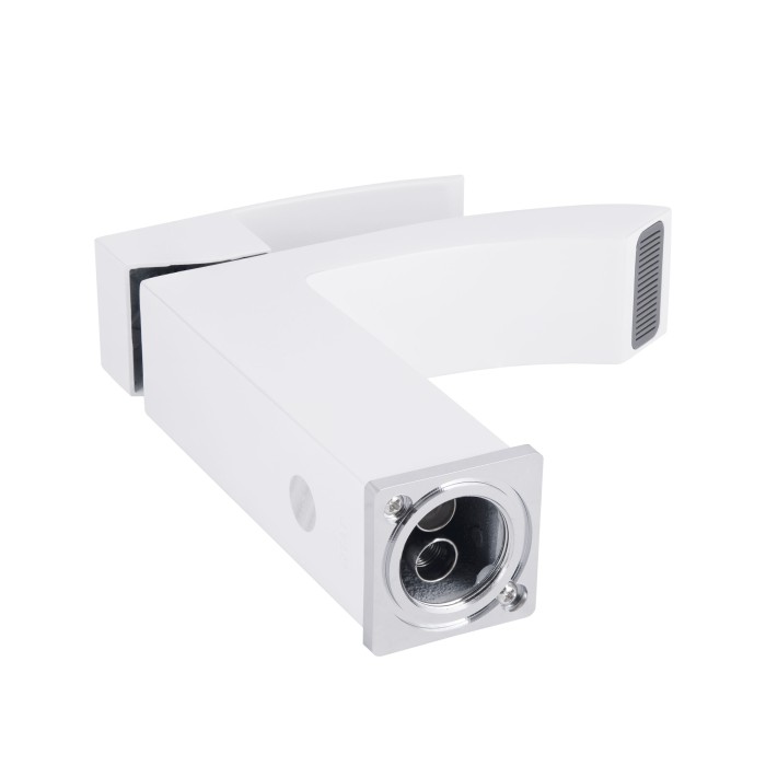 Змішувач для раковини Qtap Swan Cascada QTSWA270CRW45568 Chrome/White Змішувач для раковини Qtap Swan Cascada QTSWA270CRW45568 Chrome/White