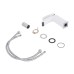 Змішувач для раковини Qtap Swan Cascada QTSWA270CRW45568 Chrome/White