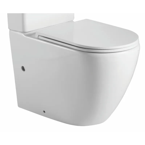 Чаша унітазу-компакту Mixxus Premium Ellipse-0402-R Bowl 660х390х855 Rimless без сидіння (MI8346)