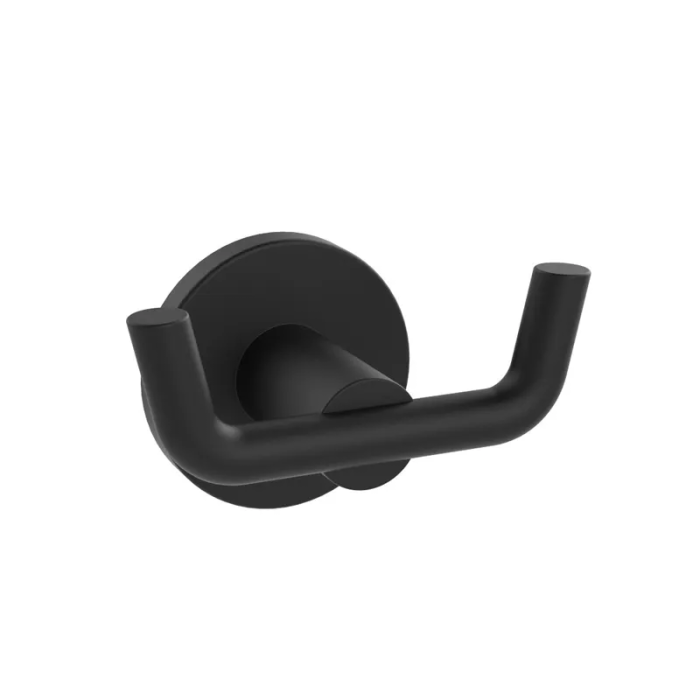 Гачок подвійний ZERIX DELUX M1305-2A Black (ZX4650) Гачок подвійний ZERIX DELUX M1305-2A Black (ZX4650)