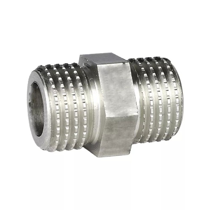 Ніпель 1/4 нік. VLMZ (L-1) {400/100} Ніпель 1/4 нік. VLMZ (L-1) {400/100}