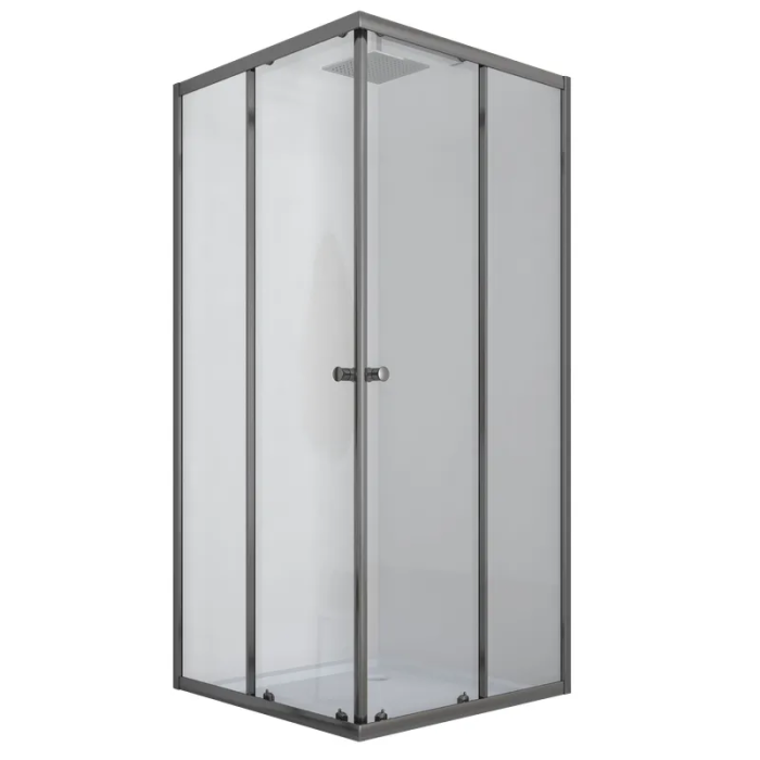 Душова кабіна без піддону Mixxus CUBIC SC01-90x90x185-TR GRAPHITE прозоре скло 4мм (MI6907) Душова кабіна без піддону Mixxus CUBIC SC01-90x90x185-TR GRAPHITE прозоре скло 4мм (MI6907)