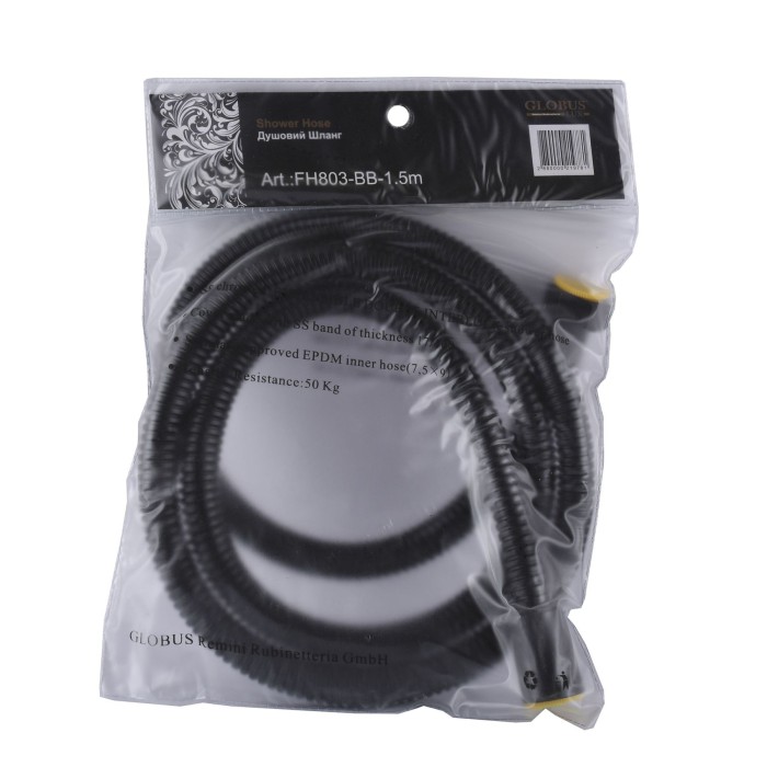 Шланг душовий Globus Lux FH-803-BB-150 Шланг душовий Globus Lux FH-803-BB-150