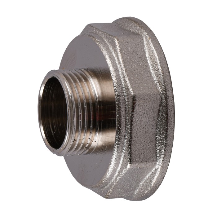 Перехідник редукційний 2″х1″ВЗ нікельований восьмигранний NK853O OPTIMUM Перехідник редукційний 2″х1″ВЗ нікельований восьмигранний NK853O OPTIMUM