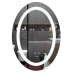 Дзеркало Mixxus PLAIN MV03-50x70 з Led Touch, Anti-fog, димером, регулятором яскравості (MI6664)