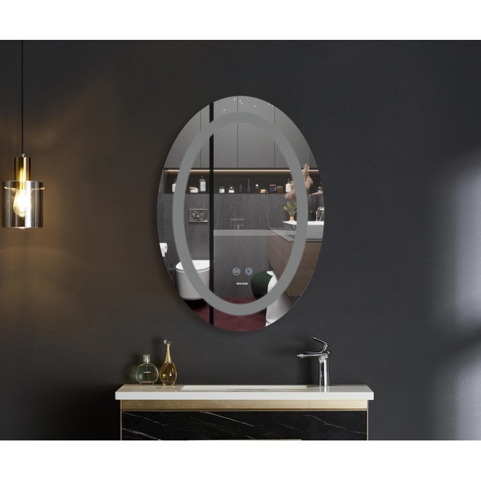 Дзеркало Mixxus PLAIN MV03-50x70 з Led Touch, Anti-fog, димером, регулятором яскравості (MI6664) Дзеркало Mixxus PLAIN MV03-50x70 з Led Touch, Anti-fog, димером, регулятором яскравості (MI6664)