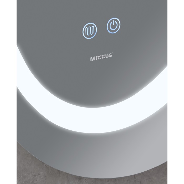 Дзеркало Mixxus PLAIN MV03-50x70 з Led Touch, Anti-fog, димером, регулятором яскравості (MI6664) Дзеркало Mixxus PLAIN MV03-50x70 з Led Touch, Anti-fog, димером, регулятором яскравості (MI6664)