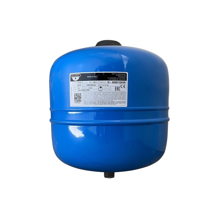 Гідроакумулятор з фіксованою мембраною 12л Zilmet HYDRO-pro 10bar ( 11A0001200 ) Гідроакумулятор з фіксованою мембраною 12л Zilmet HYDRO-pro 10bar ( 11A0001200 )