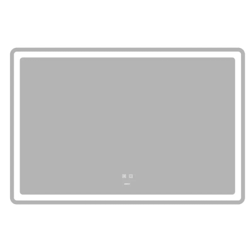 Дзеркало Zerix Mirra MR05-120x80 з LED Touch, Anti-fog, димером, регулятором яскравості (ZX6061)