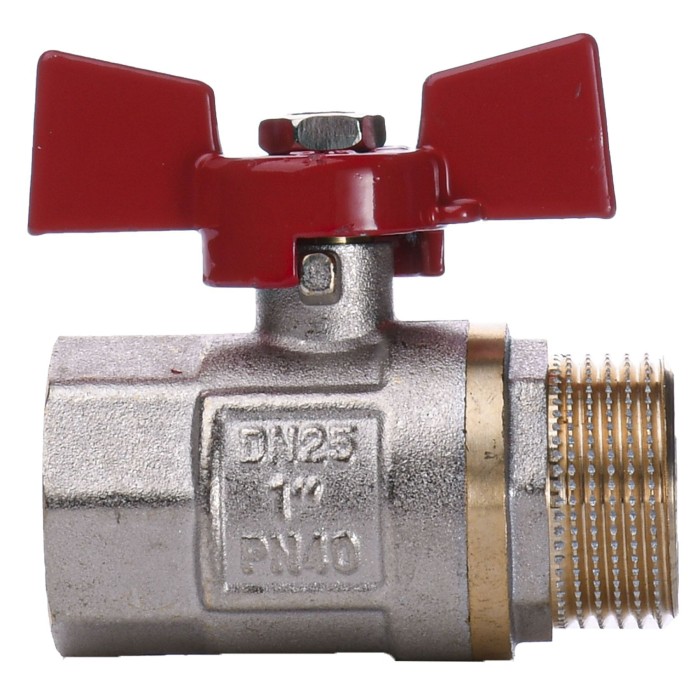 Кран кульовий прямий Q PROFESSIONAL 1″ ЗВ КБ PN40 QP152 Кран кульовий прямий Q PROFESSIONAL 1″ ЗВ КБ PN40 QP152