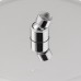 Лійка для верхнього душу Лейки Lidz Лейка 125 245 мм округла LDNIA125NKS37518 Chrome